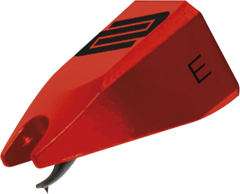 Red stylus for turntable