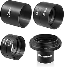 Astronomical T2-Extension Tube Kit for Cameras and Eyepieces