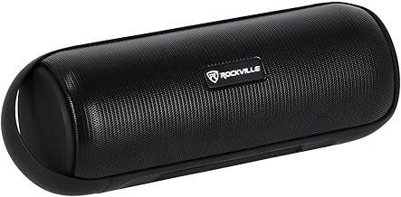 Portable Bluetooth Speaker with TWS, FM, USB, Water-Resistant