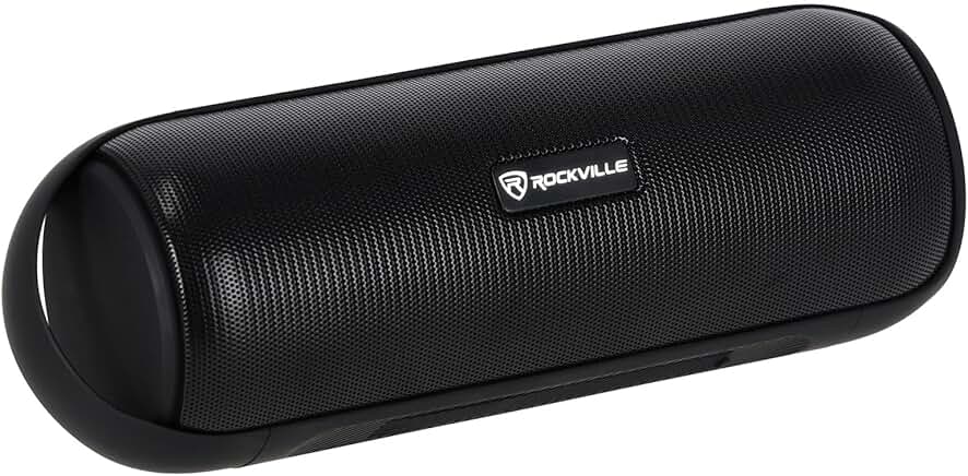 Portable Bluetooth Speaker with TWS, FM, USB, Water-Resistant