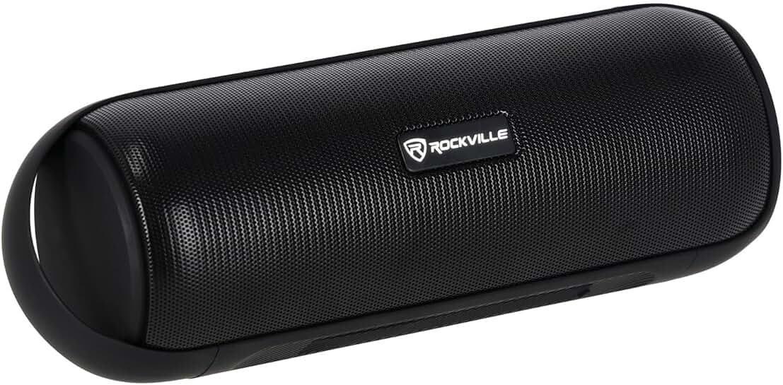Portable Bluetooth Speaker with TWS, FM, USB, Water-Resistant