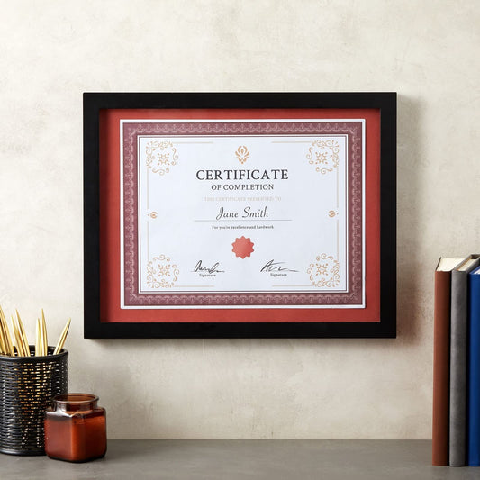Multicolor Border Certificate Paper, 8.5 x 11, 96 Sheets