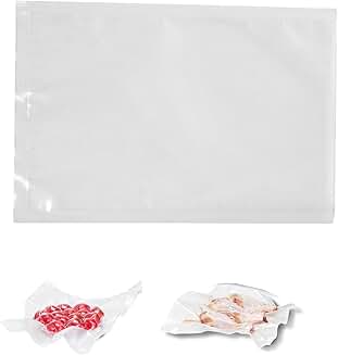 200 BPA-Free Vacuum Sealer Bags, 8x12 inches