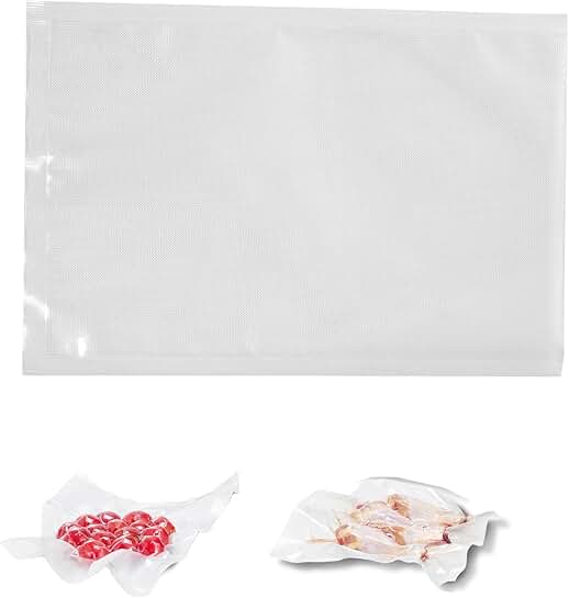 200 BPA-Free Vacuum Sealer Bags, 8x12 inches