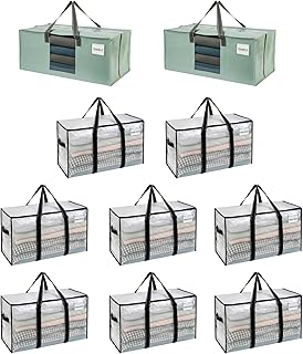 Heavy-Duty Moving Bundle with Clear and Large Storage Bags