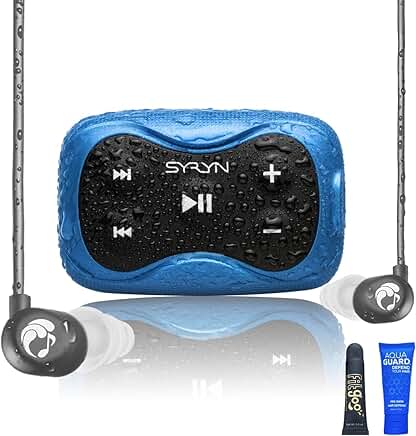 Waterproof Swimbuds Flip Bundle for Swimming with Music