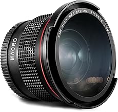 58mm Fisheye Wide Angle Lens with Macro