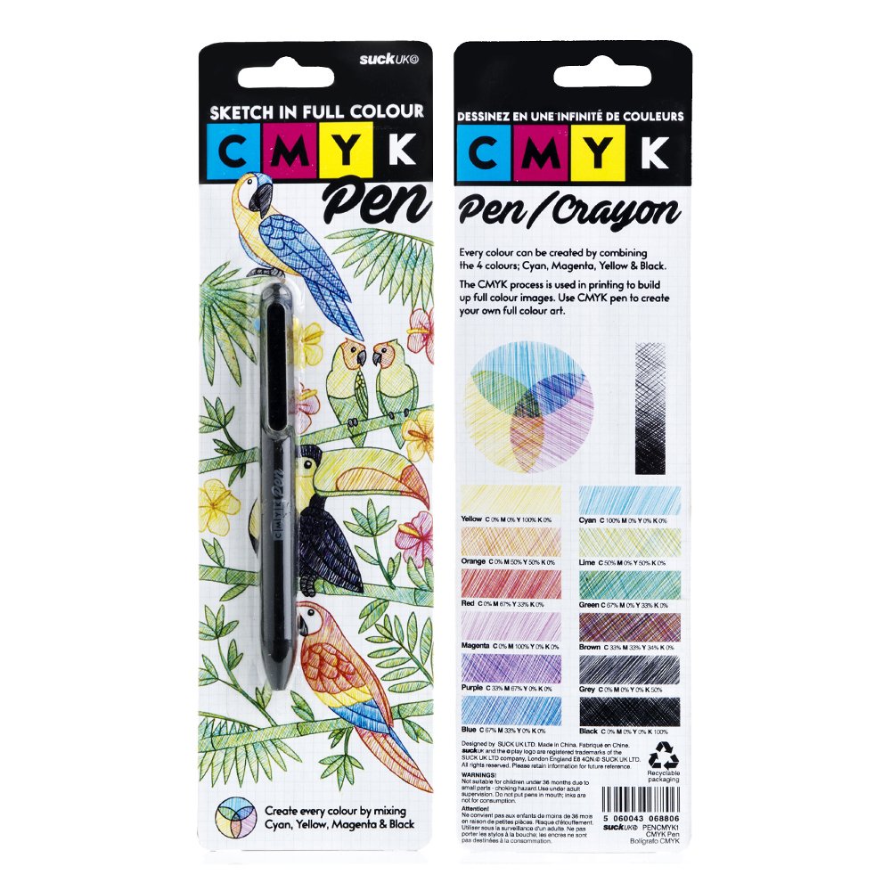 Multicolour 4-in-1 Retractable Ballpoint Pen
