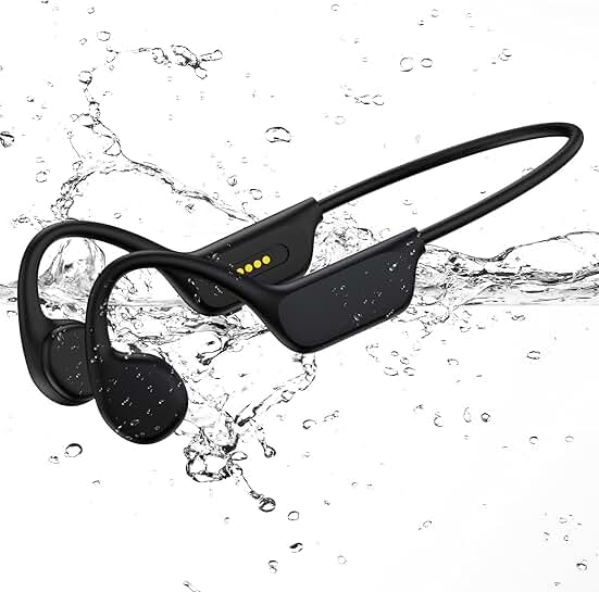Wireless Waterproof Bone Conduction Headphones for Swimming