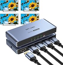 2.0 HDMI Splitter 4K@60Hz 4 Out HDR EDID HDCP 2.2