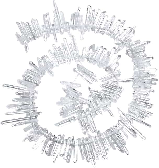 Clear Quartz Crystal Points for Jewelry Making