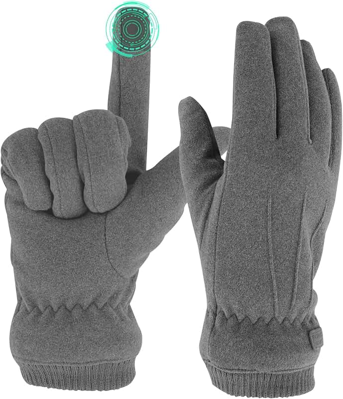 Warm Fleece Winter Gloves for Men and Women