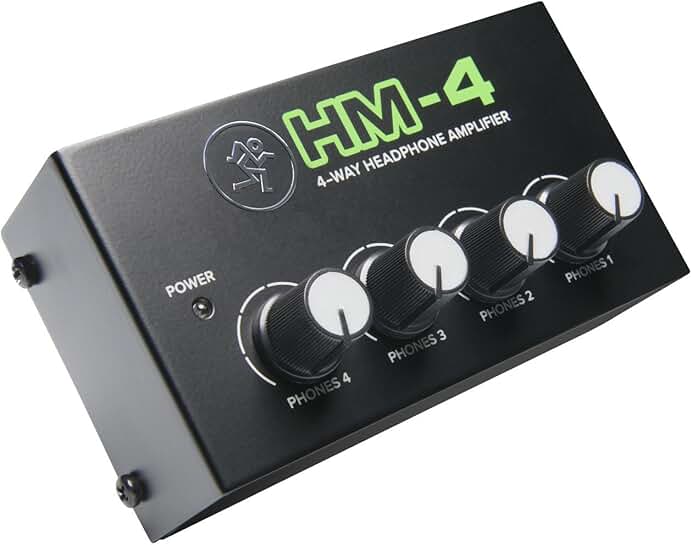4-Way Headphone Amplifier Mixer Accessory