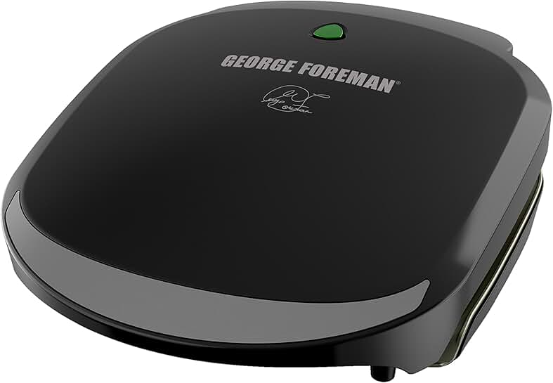 2-Serving Electric Grill and Panini Press