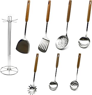 8-Piece Stainless Steel Kitchen Utensil Set