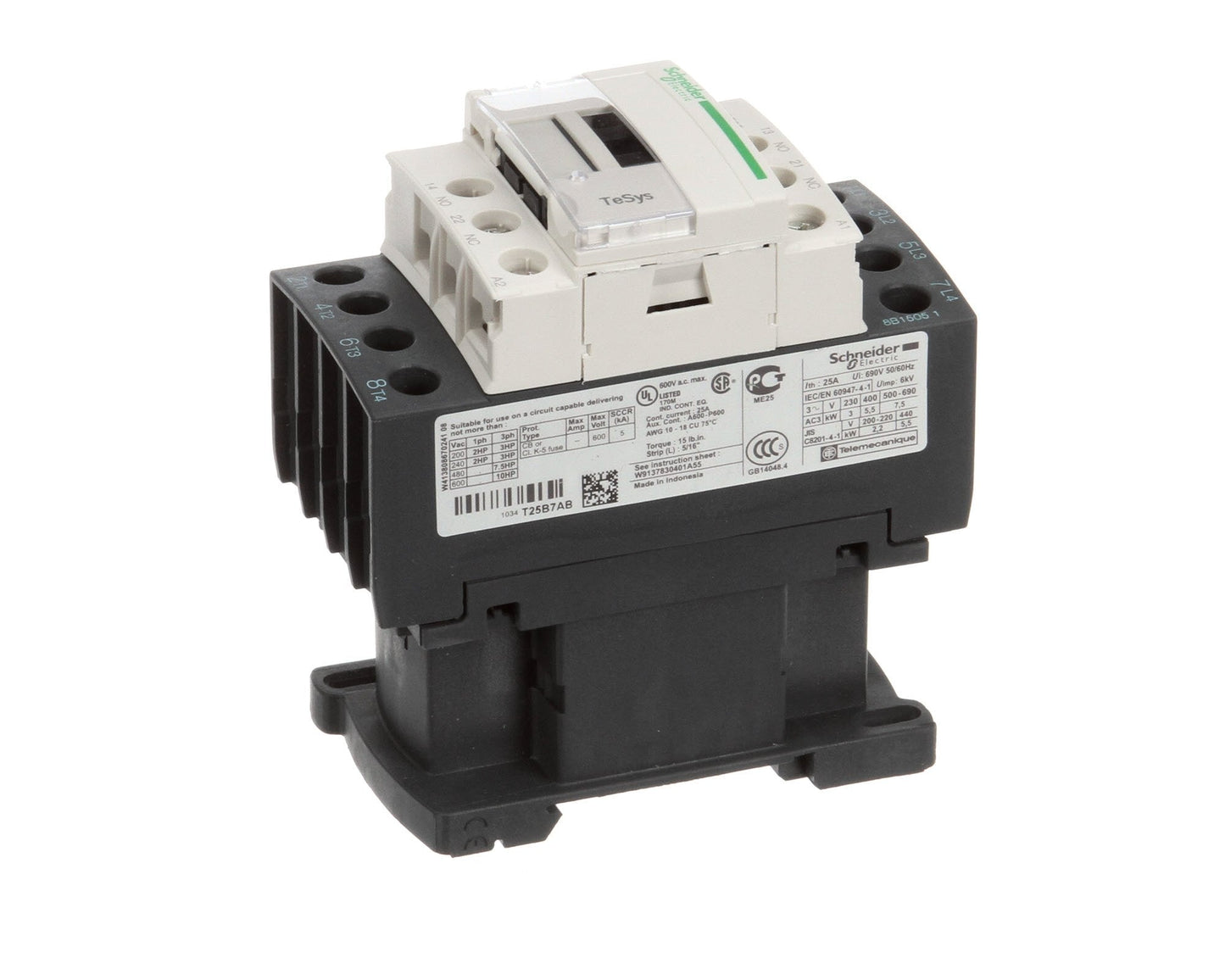 025-0020 Lc1Dt25B7 Motor Contactor