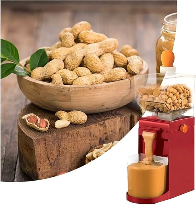 Electric Nut Grinder and Food Processor, 500ml