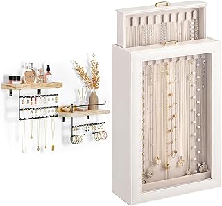 Jewelry Organizer Bundle with Necklace Box