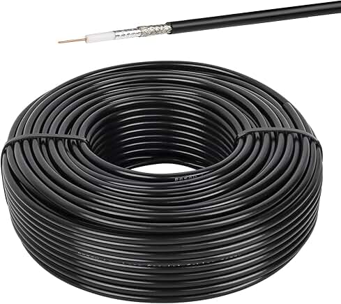 150ft RG58 Coaxial Cable for Signal Boosting