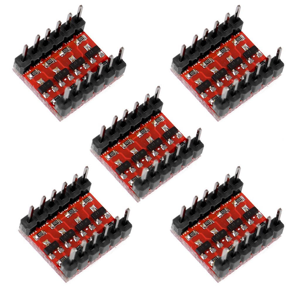 Set of 5 High-Speed Bi-Directional Logic Level Converters
