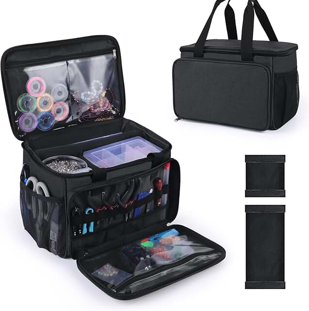 Adjustable Bead and Jewelry Storage Organizer