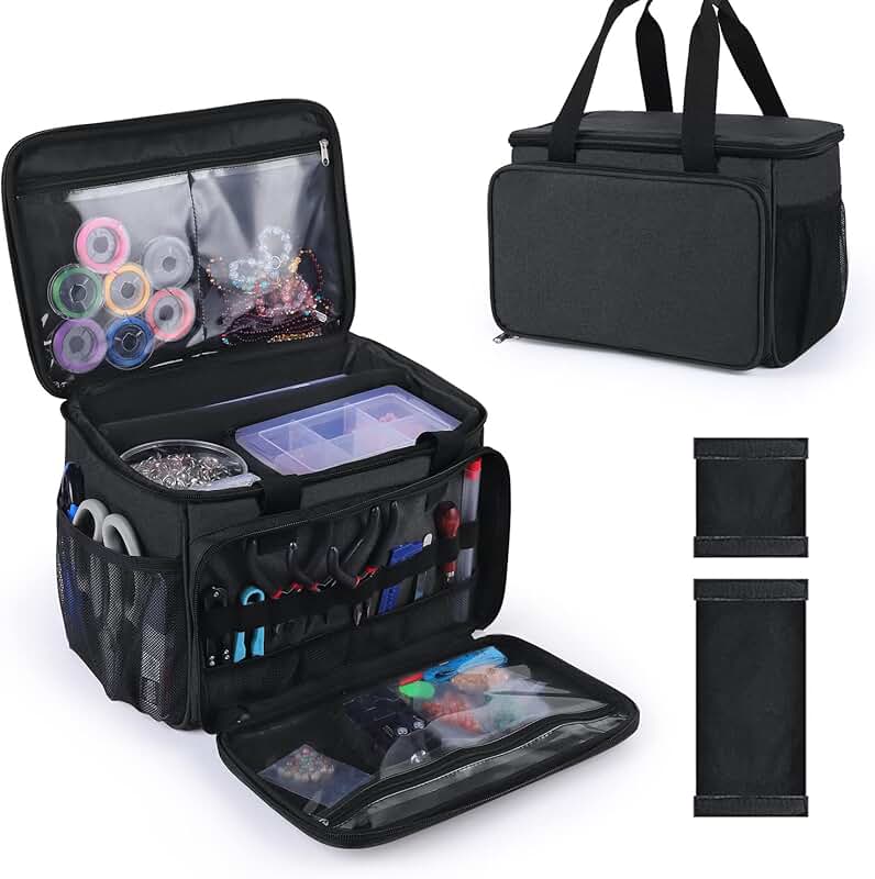 Adjustable Bead and Jewelry Storage Organizer