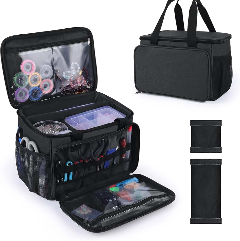 Adjustable Bead and Jewelry Storage Organizer