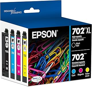 High Capacity Black and Color Ink Cartridge Pack