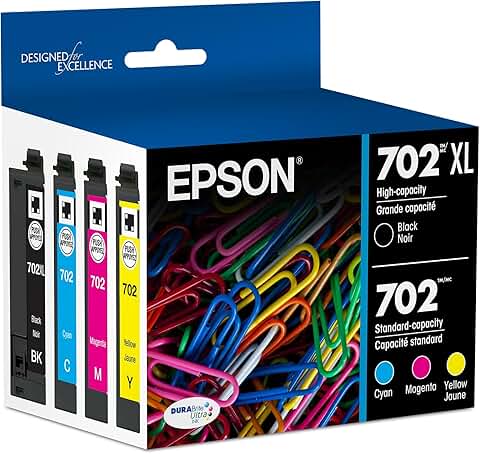 High Capacity Black and Color Ink Cartridge Pack