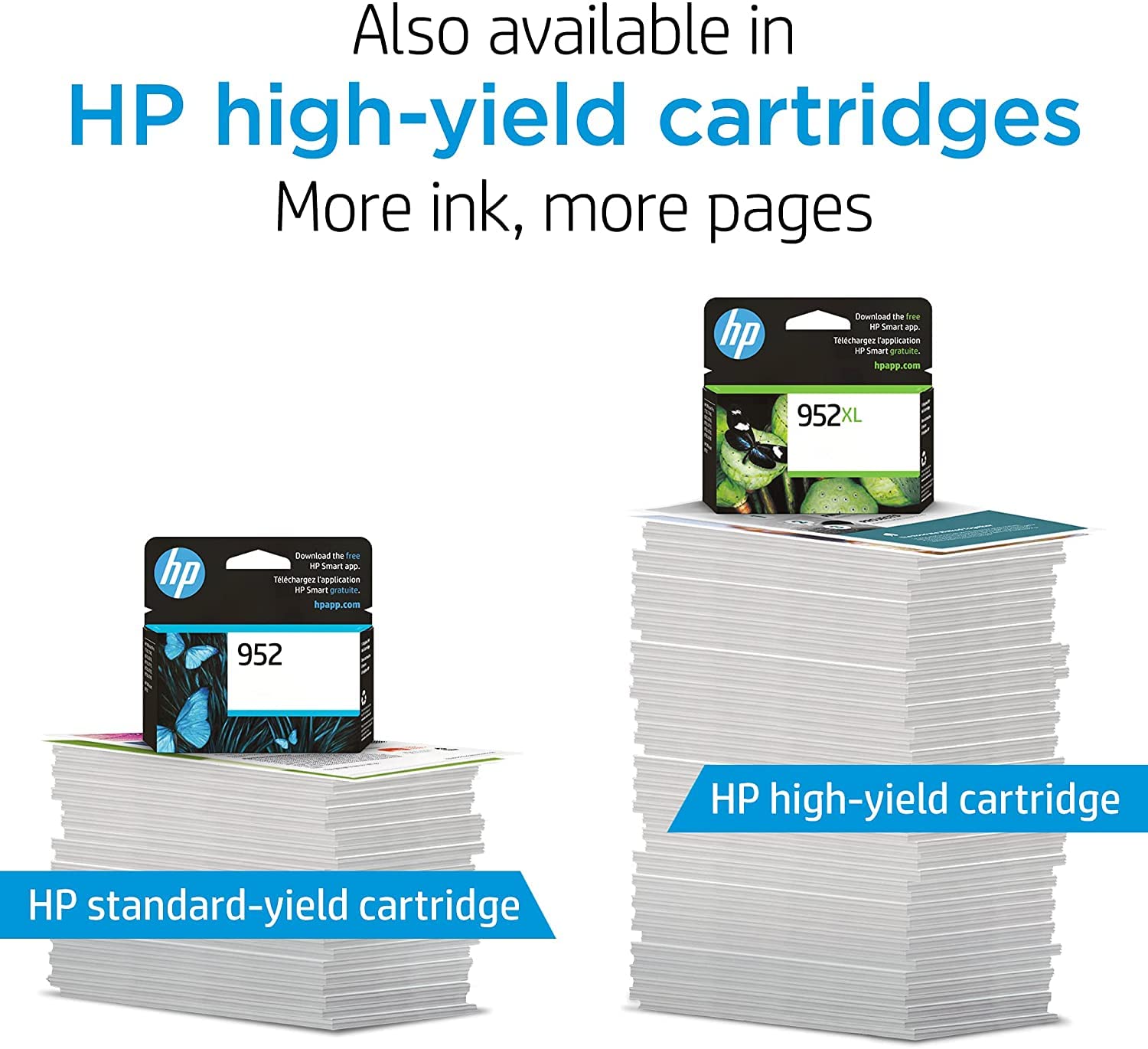 Original 952 Magenta Ink Cartridge | Works with OfficeJet 8702, OfficeJet Pro 7720, 7740, 8210, 8710, 8720, 8730, 8740 Series | Eligible for Instant Ink | L0S52AN