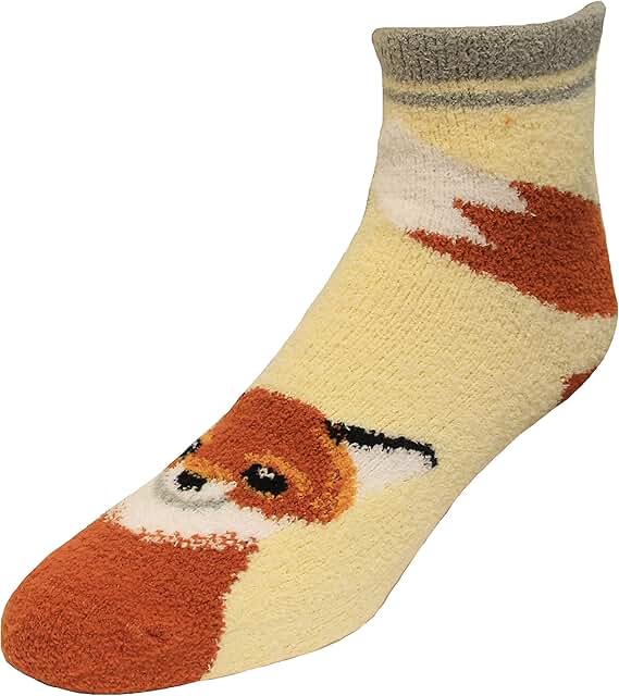 Women's Cozy Non-Slip Slipper Socks, Pack of One