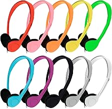Bulk On-Ear Headphones for Kids, 30 Pack