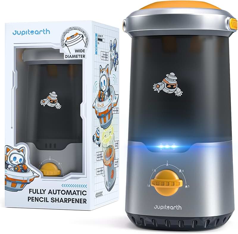 Automatic Rechargeable Electric Pencil Sharpener for Kids