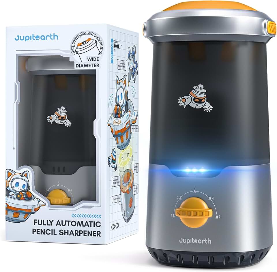 Automatic Rechargeable Electric Pencil Sharpener for Kids