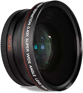 Wide Angle and Macro Lens with Microfiber Cloth
