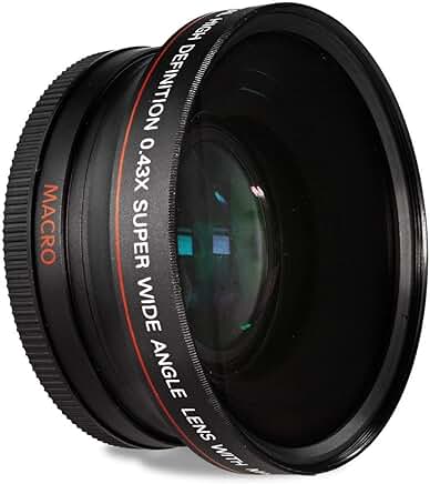 Wide Angle and Macro Lens with Microfiber Cloth