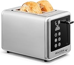 2-Slice Digital Toaster with Wide Slots and LED Display