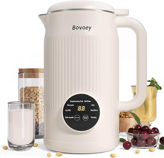 Automatic Nut and Plant-Based Milk Maker