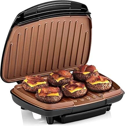 Two-Serving Classic Plate Grill and Panini Press