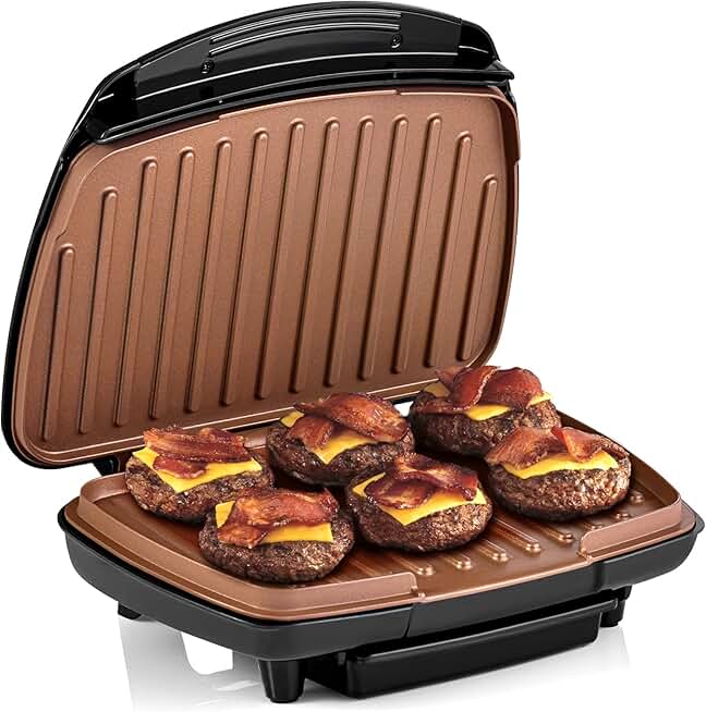 Two-Serving Classic Plate Grill and Panini Press