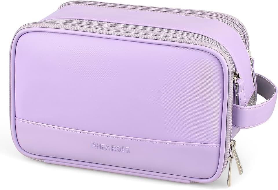 Lavender Rose Toiletry and Makeup Bag