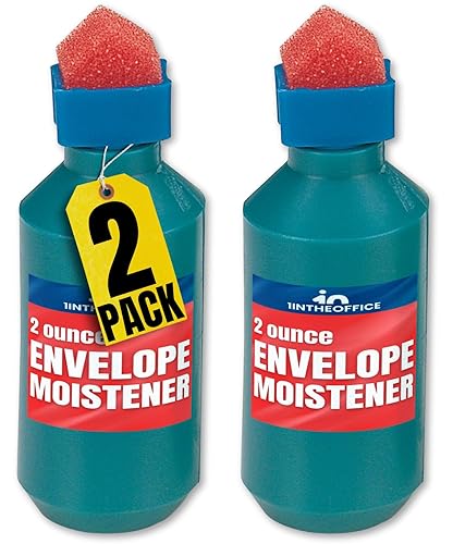 Two Envelope Moistener Pads