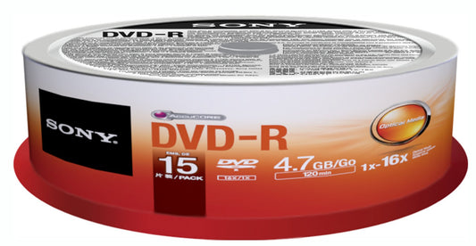 DVD-R (15 pk Spindle)