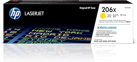 Yellow toner cartridge for laser printer