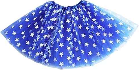 Adult Independence Day Blue Star Tutu for Women