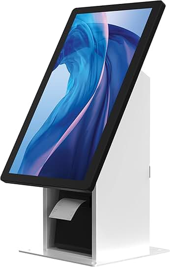 Self-Service Kiosk Stand for Digital Signage and Monitors