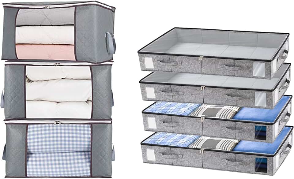 7-Piece Comforter and Under Bed Storage Set