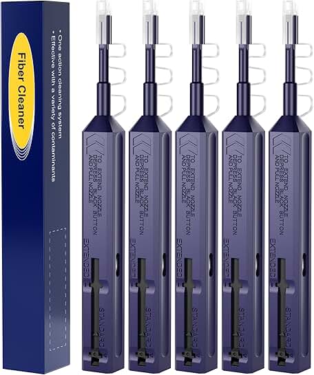 Set of 5 Fiber Cleaning Pens for 1.25mm Adapters