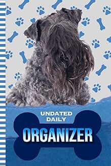 Daily Organizer with Dog Paw Print Cover