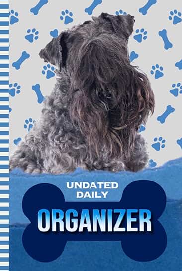 Daily Organizer with Dog Paw Print Cover